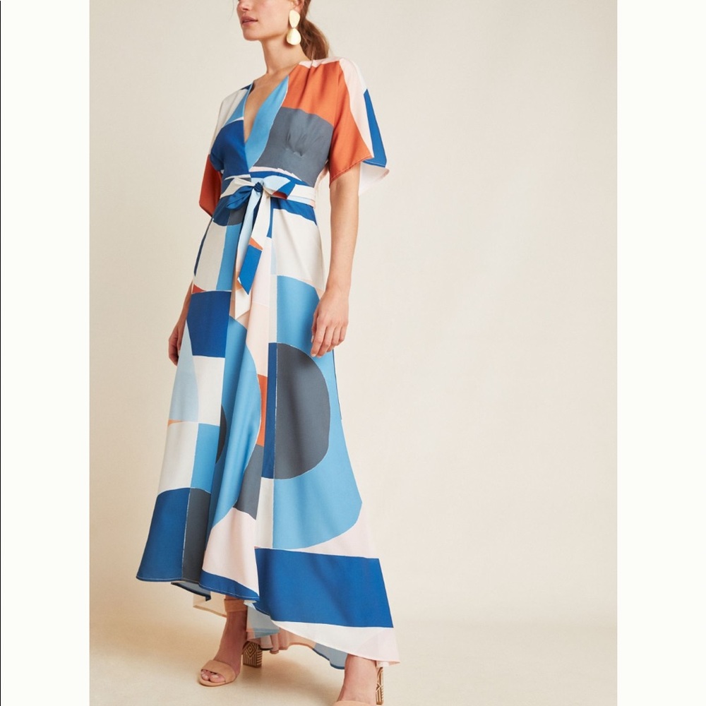 NWT Anthropologie Miro Maxi Dress